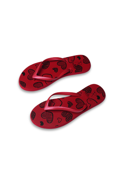 Women Printed Flip Flops