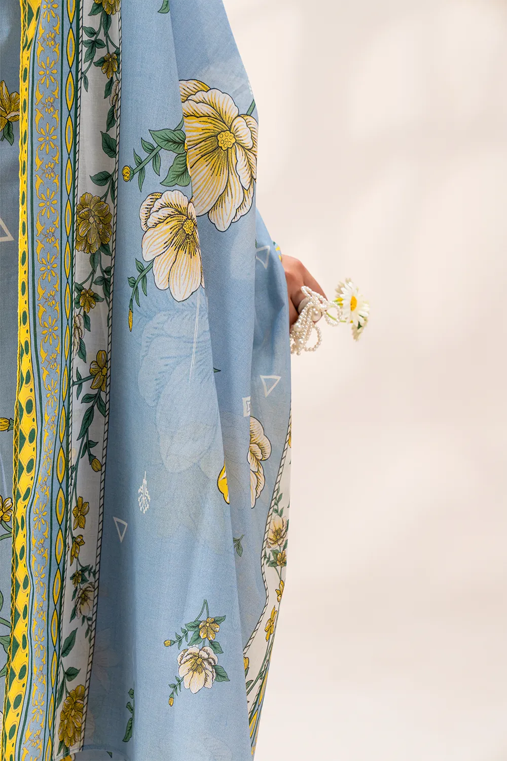 Amelie — Powder Blue Floral 3-Piece Set