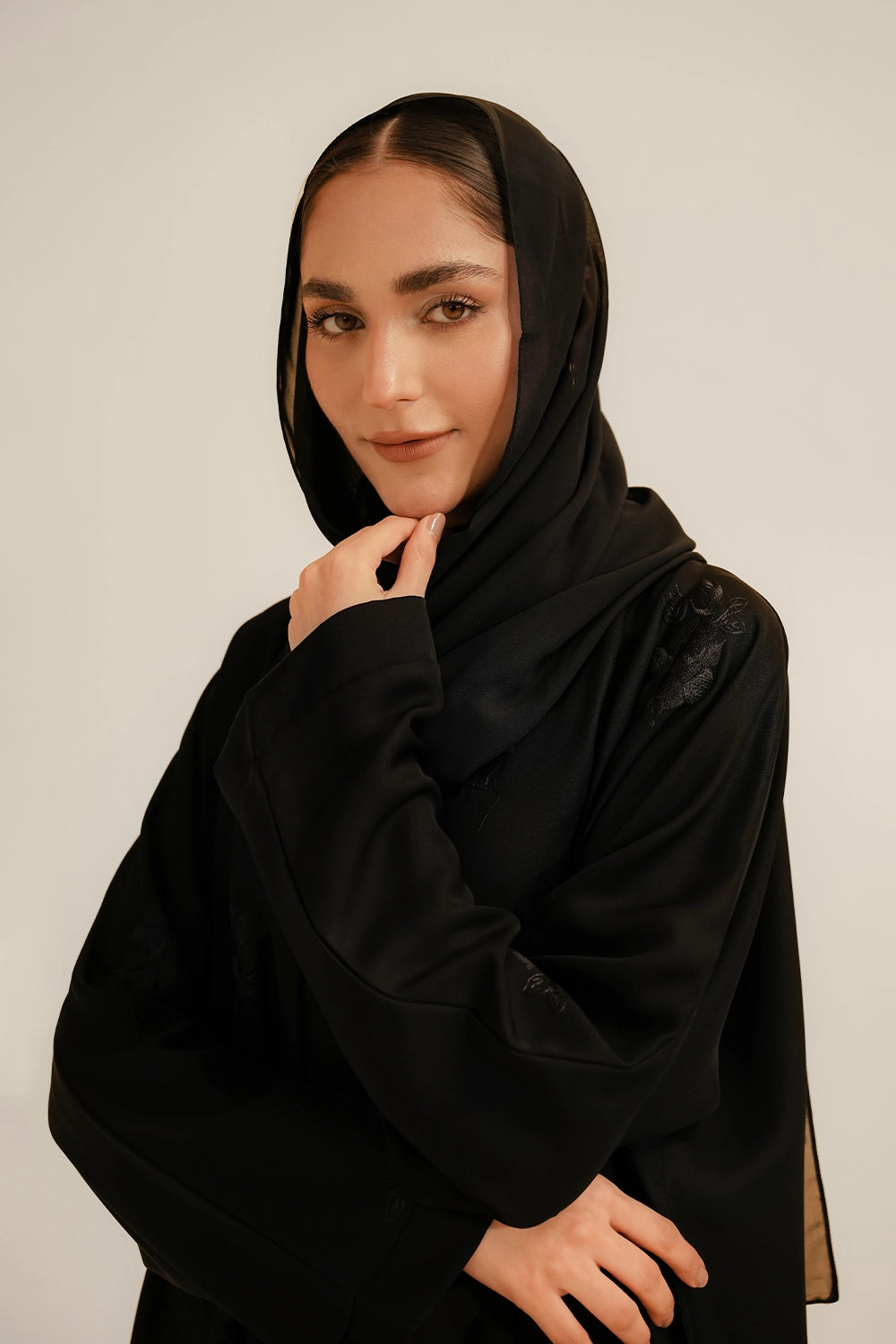 Basic Embroidered Set | Black