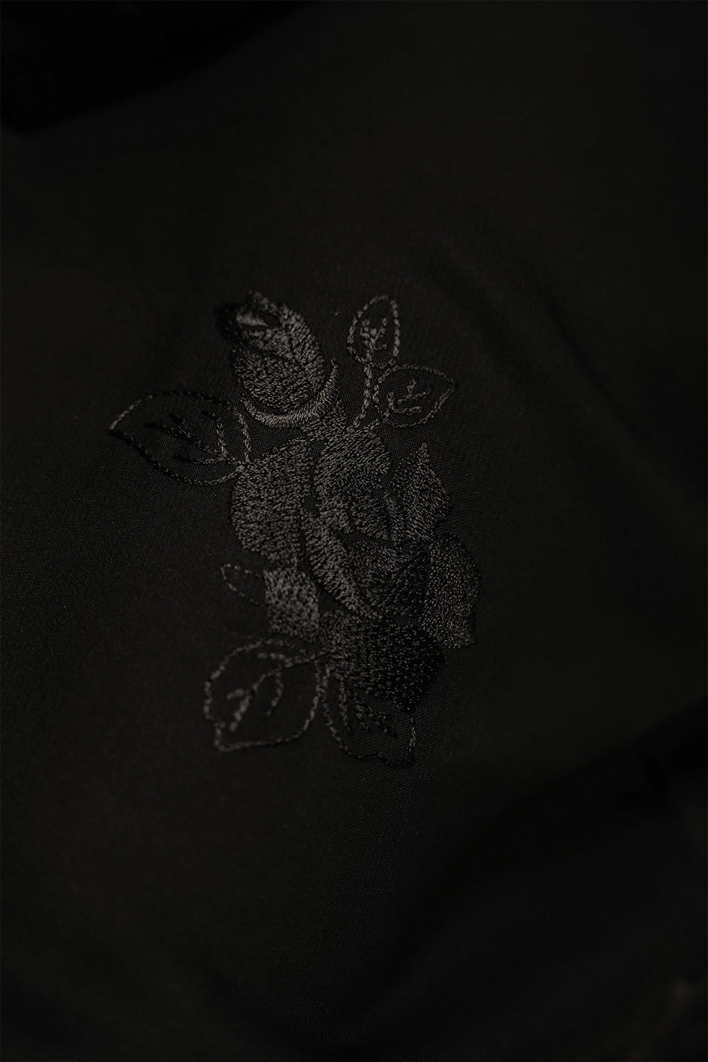 Basic Embroidered Set | Black