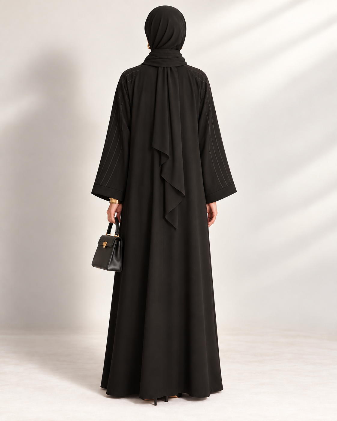 The Black Halo Abaya