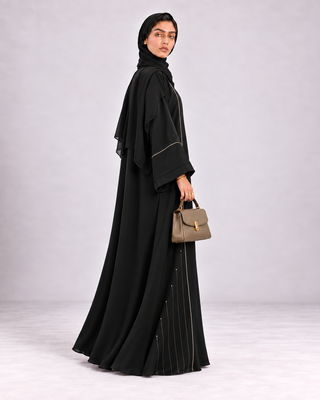 The Amber Trim Abaya