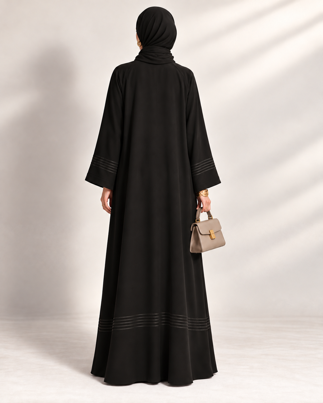 The Vertical Line Abaya