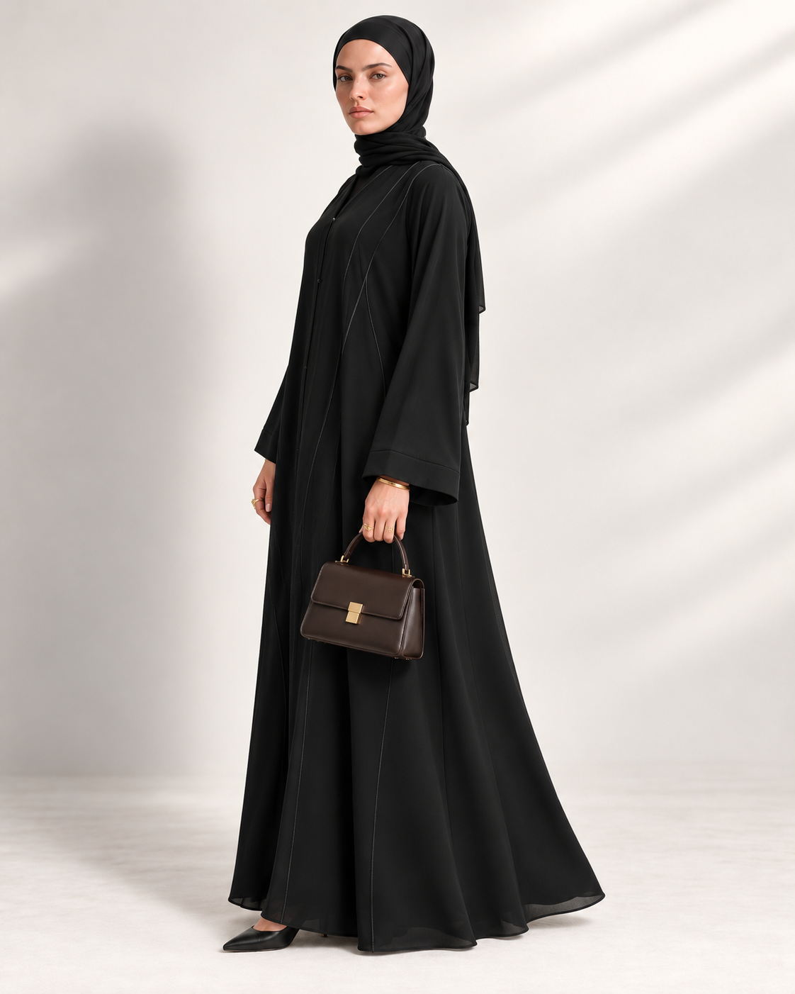 The Column Line Abaya
