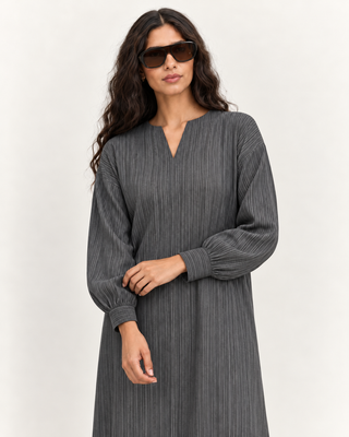 Ticking Striped Dress