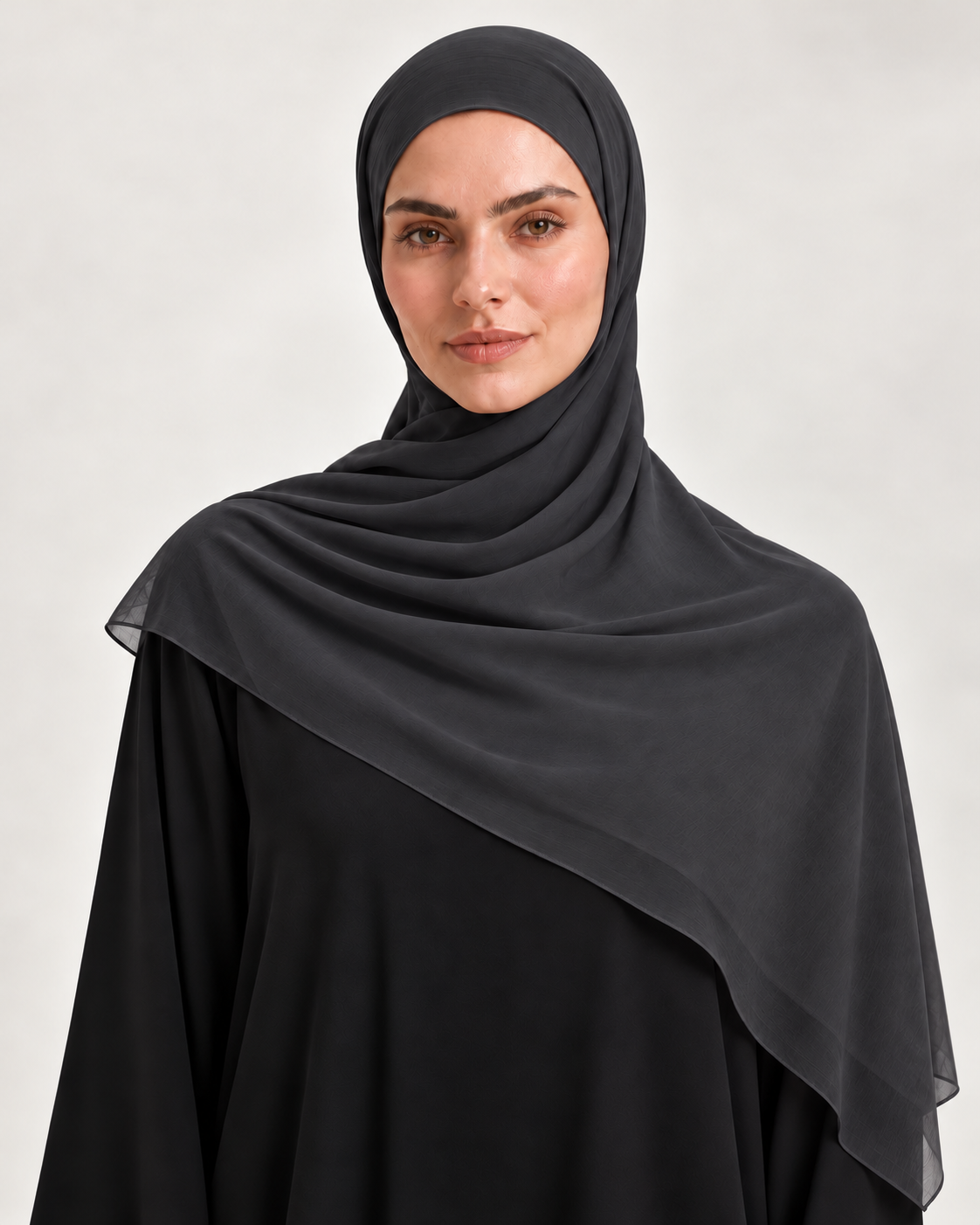 ASH CHIFFON SCARF