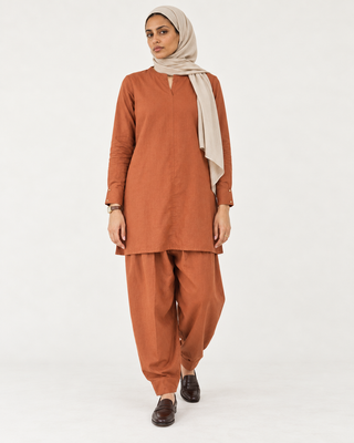 The Terracotta Tunic Set