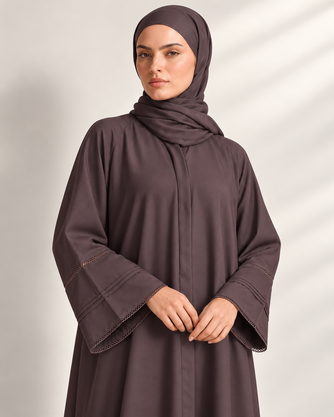 The Soft Pleat Abaya