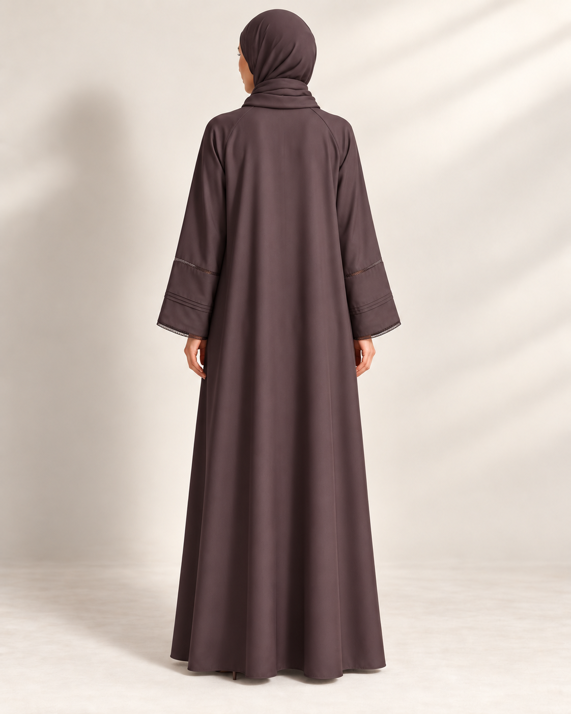The Soft Pleat Abaya