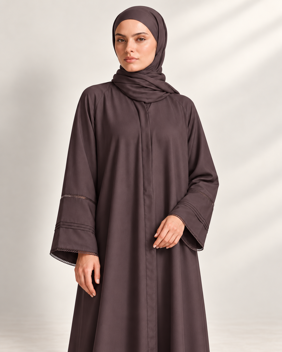 The Soft Pleat Abaya