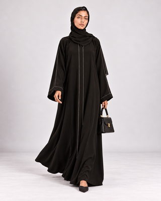 The Refined Stitch Abaya