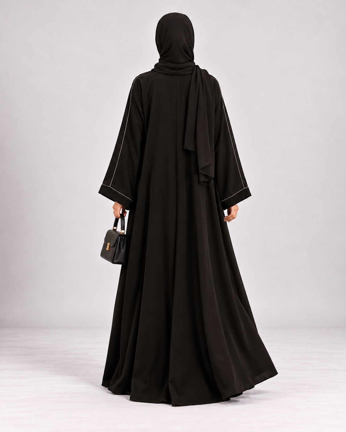 The Refined Stitch Abaya