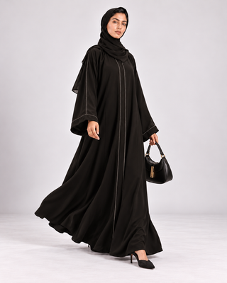 The Refined Stitch Abaya