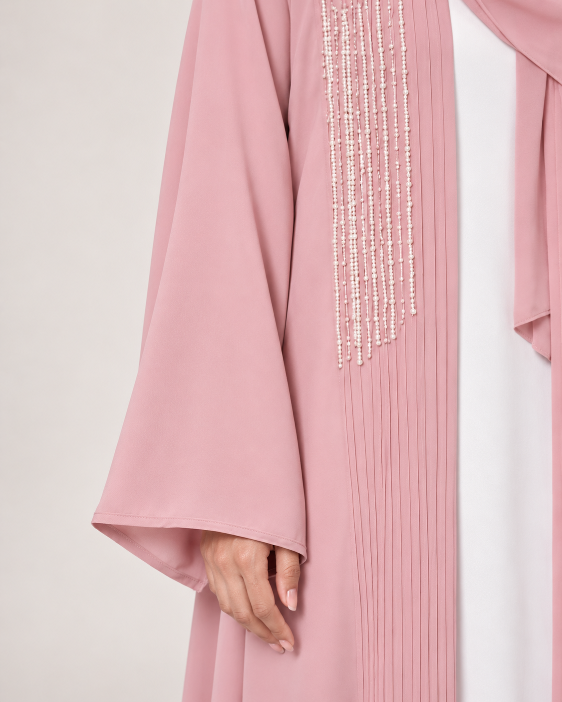 The Blush Pearl Abaya