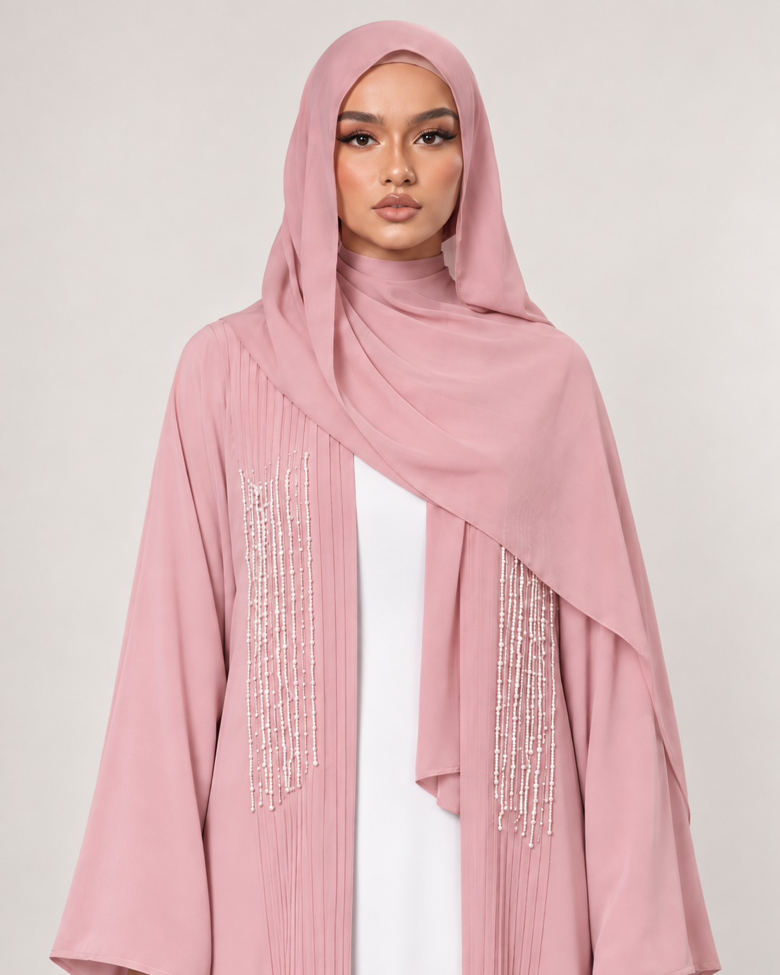 The Blush Pearl Abaya