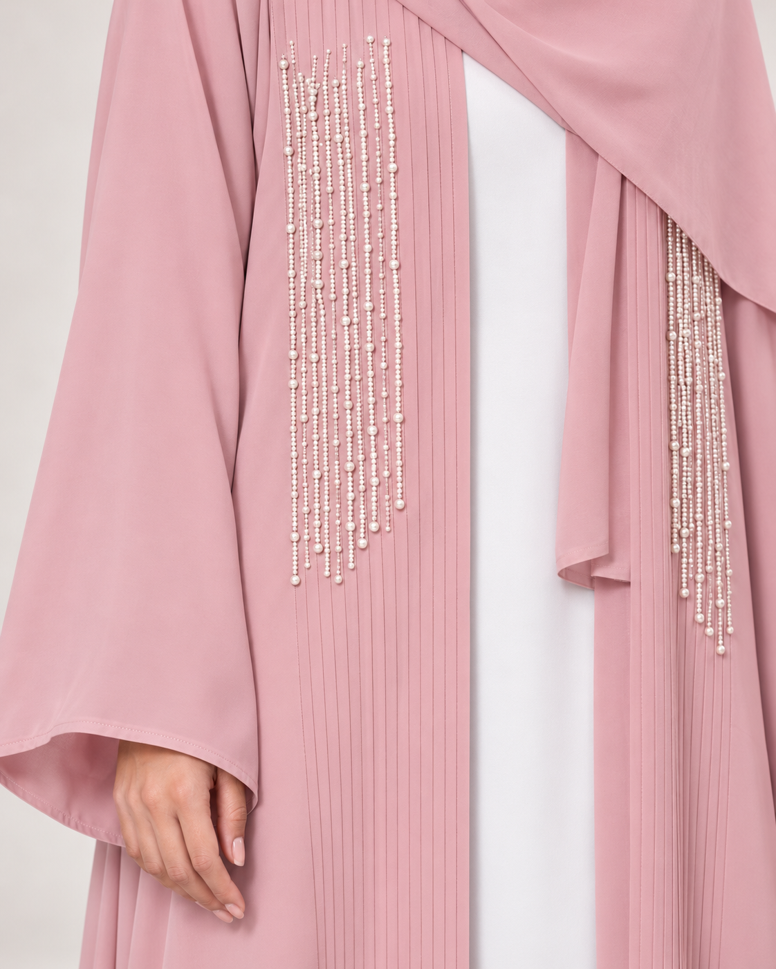 The Blush Pearl Abaya