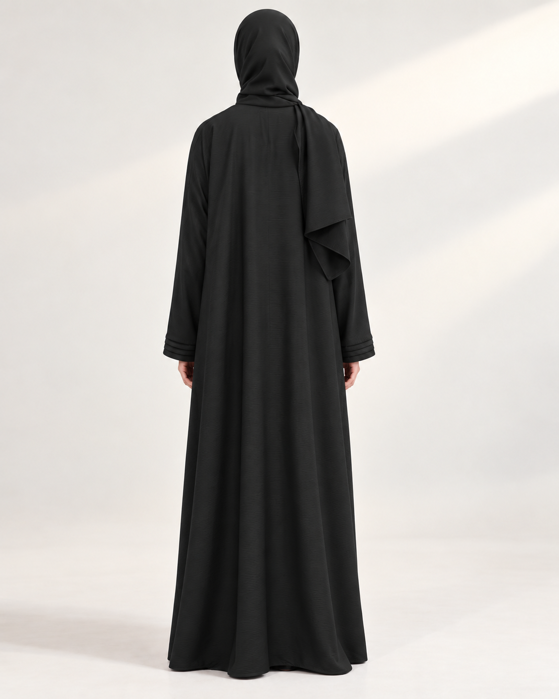 The Night Pleat Abaya