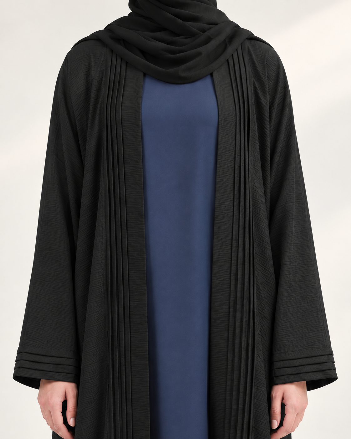 The Night Pleat Abaya