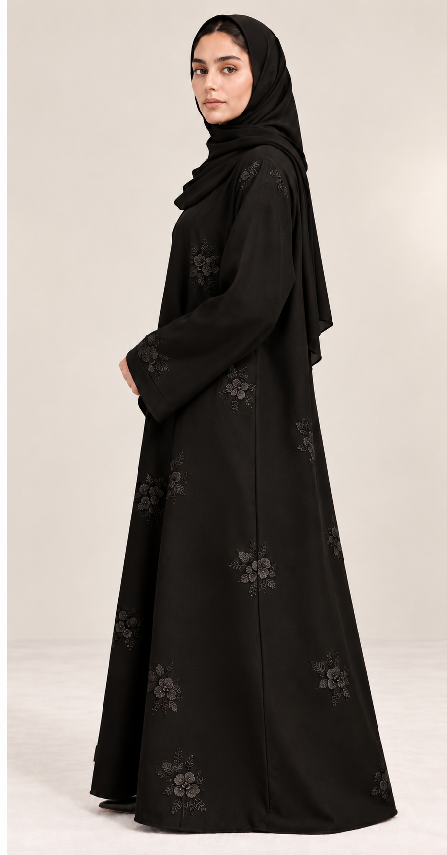 The Raven Abaya