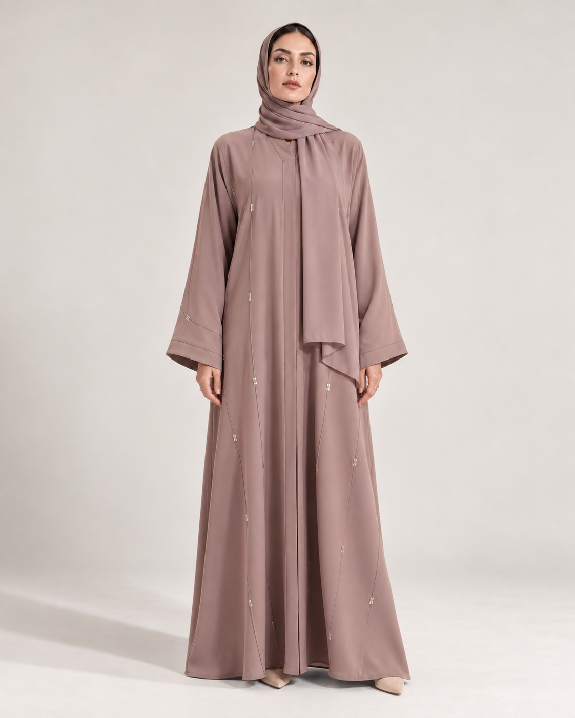 The Lilac Line Abaya