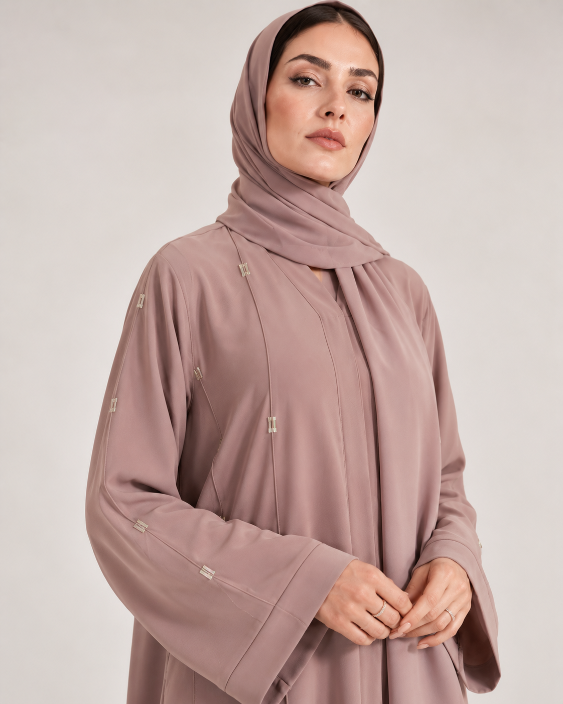 The Lilac Line Abaya