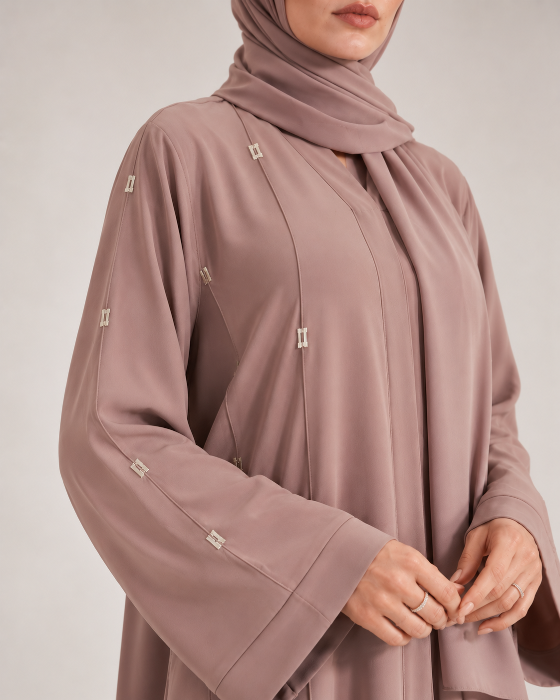 The Lilac Line Abaya