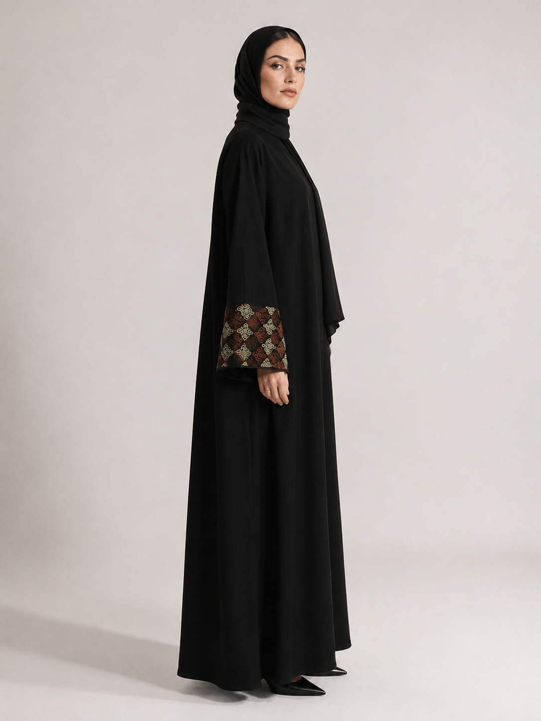The Mosaic Cuff Abaya