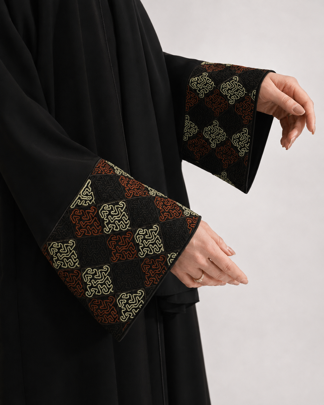 The Mosaic Cuff Abaya