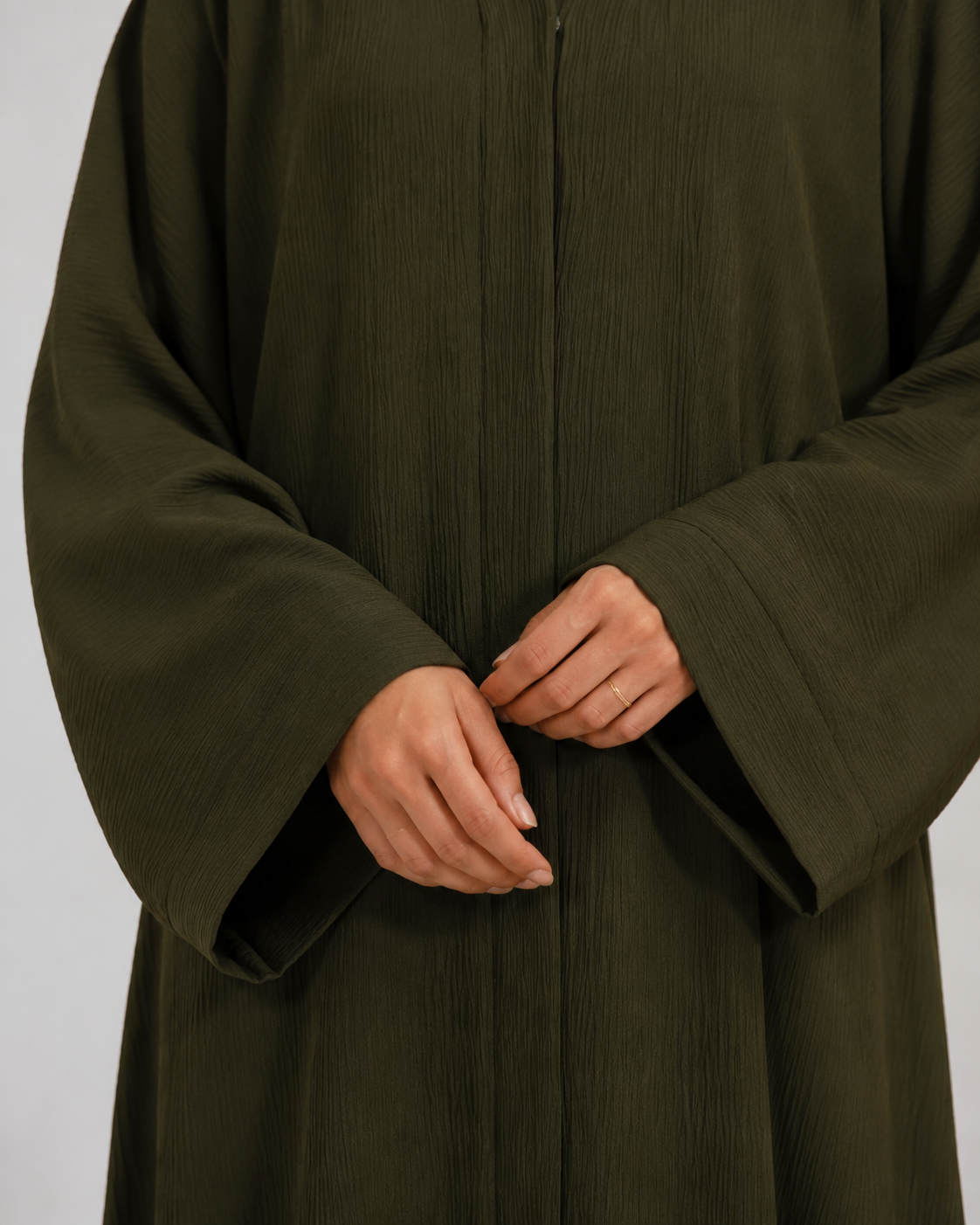 The Olive Fluid Abaya