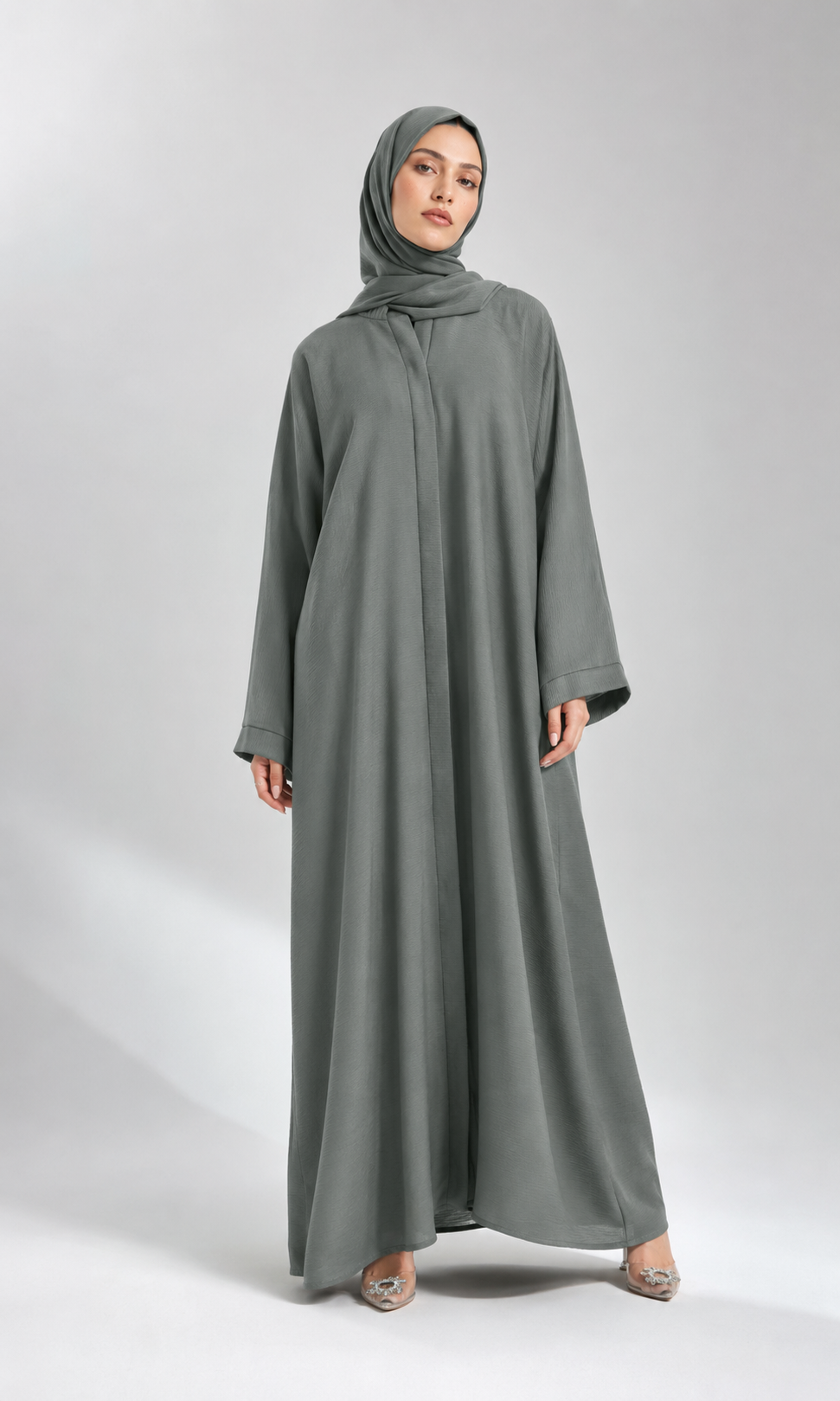 The Moss Column Abaya