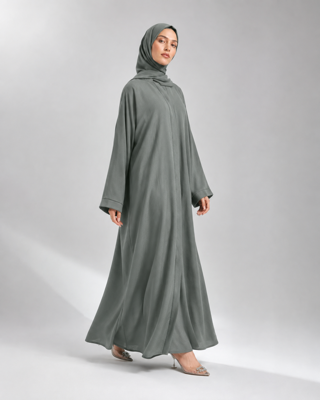 The Moss Column Abaya