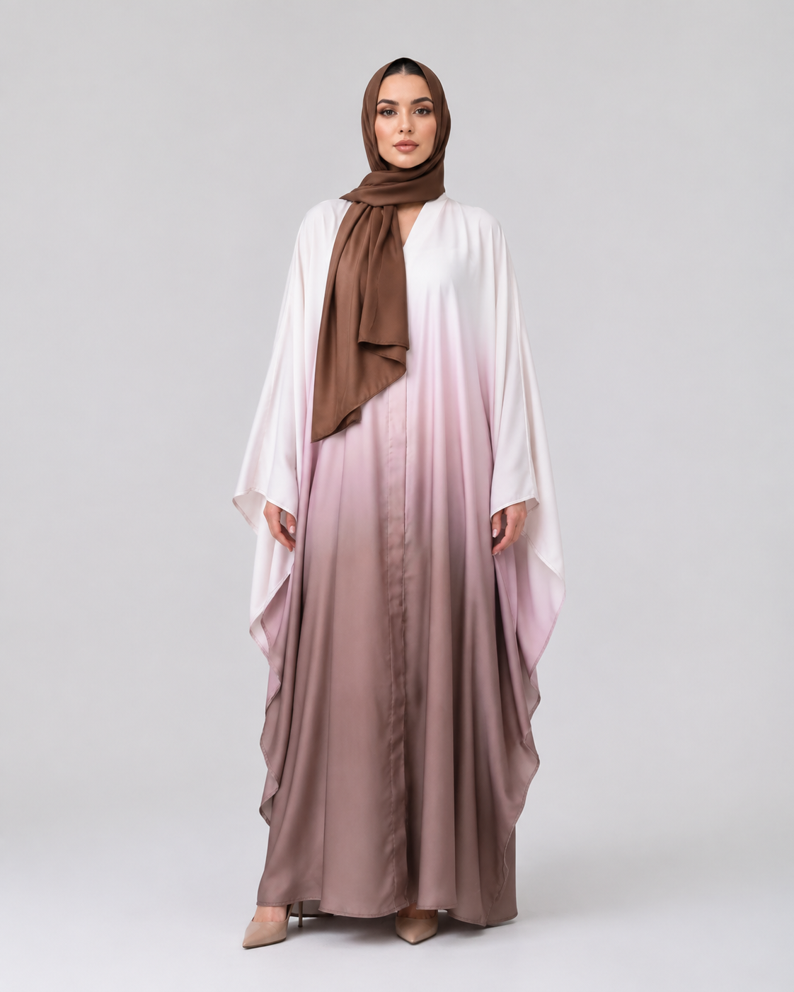 The Ombré Drape Abaya