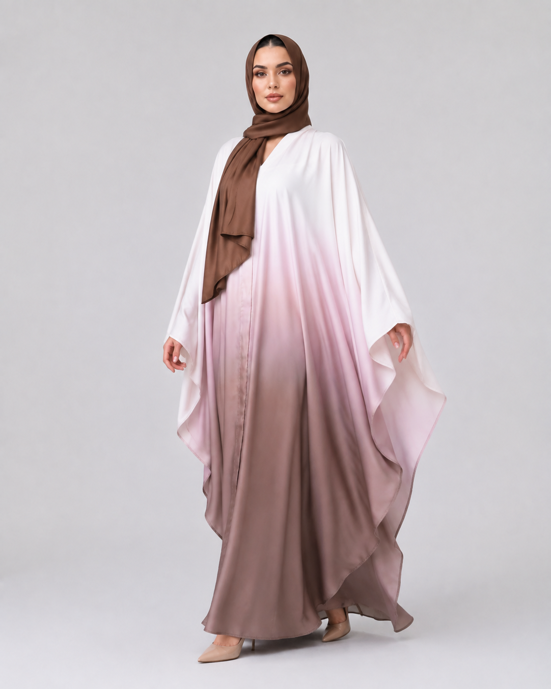 The Ombré Drape Abaya
