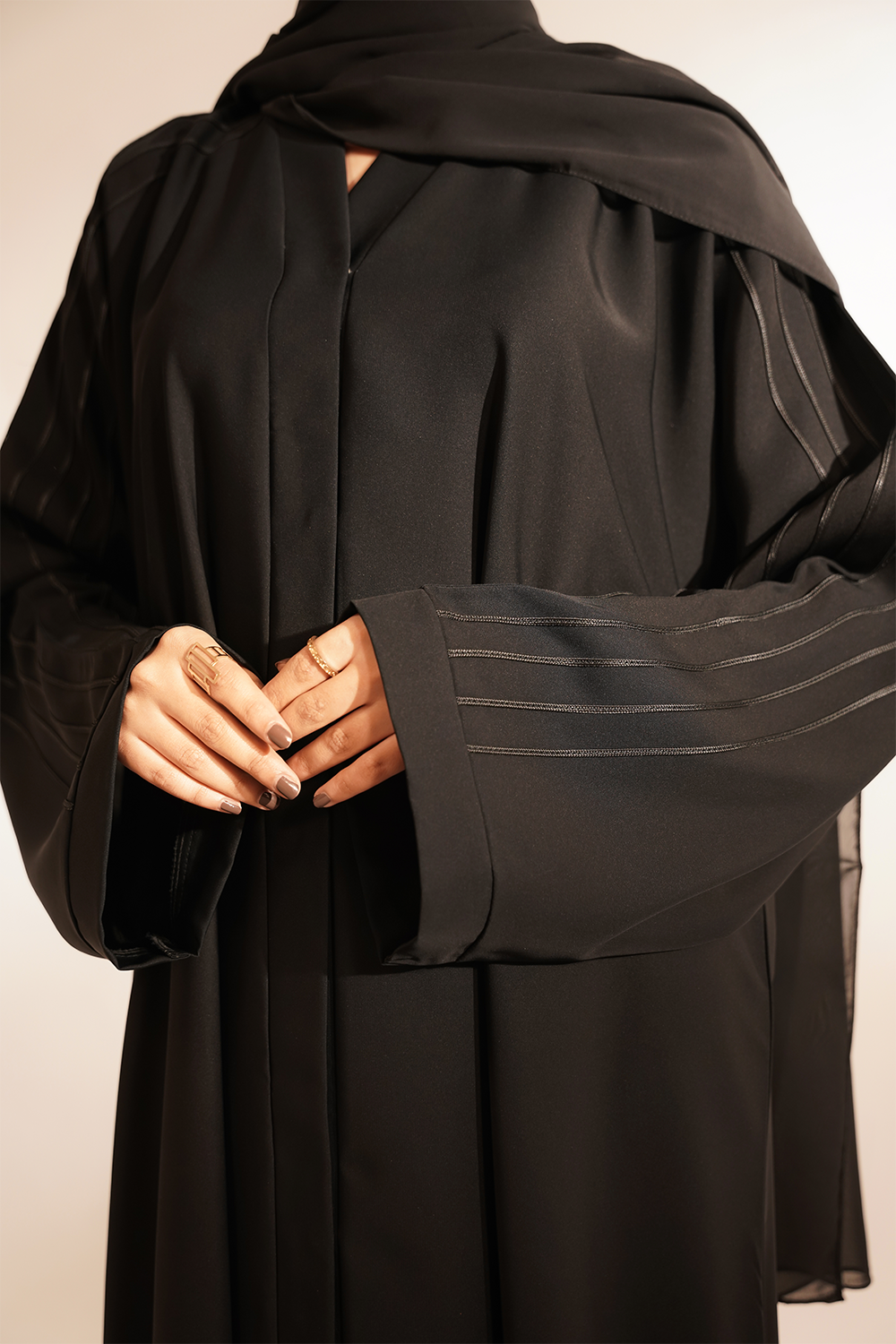 Marjan Abaya Set | Buttoned Up