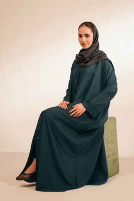 Fajr Abaya Set | Buttoned Up