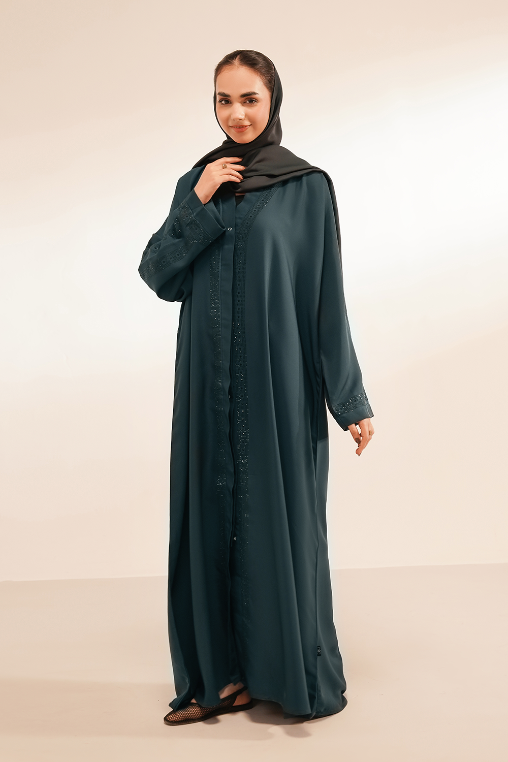 Fajr Abaya Set | Buttoned Up