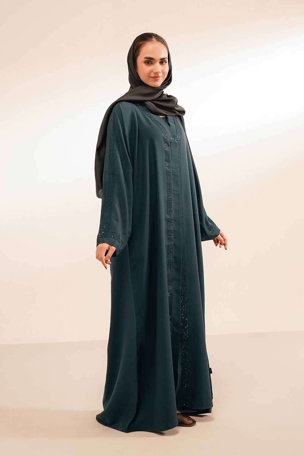 Fajr Abaya Set | Buttoned Up