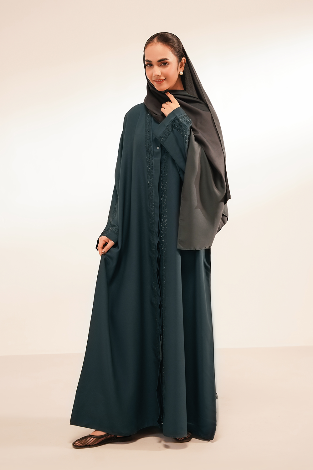 Fajr Abaya Set | Buttoned Up