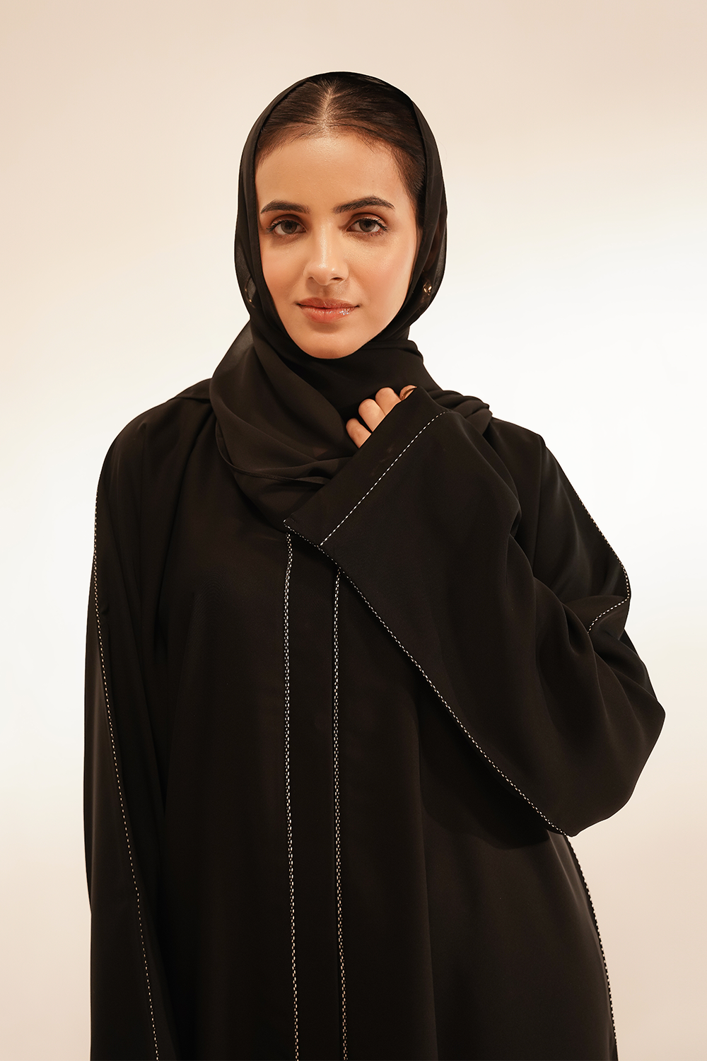 Wahj Abaya Set  | Buttoned Up