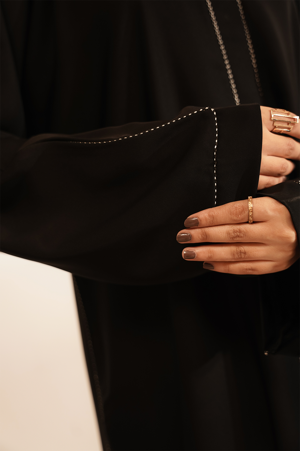Wahj Abaya Set  | Buttoned Up