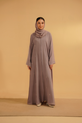 Embellished Abaya | Lilac
