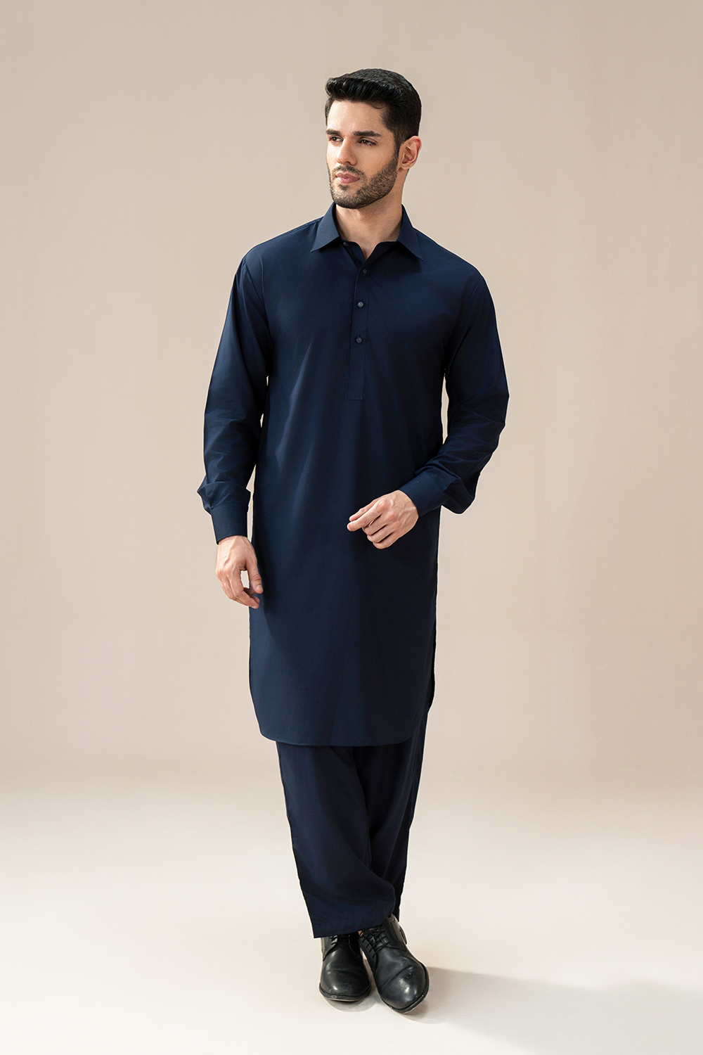 Classic Navy Blue | Kameez Trouser
