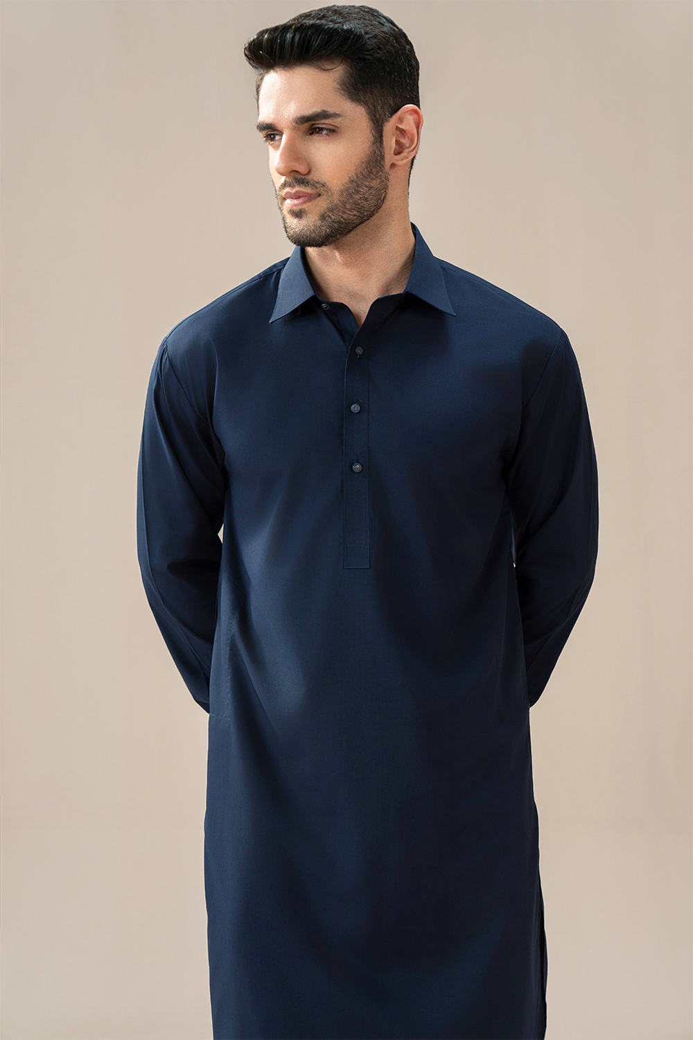 Classic Navy Blue | Kameez Trouser