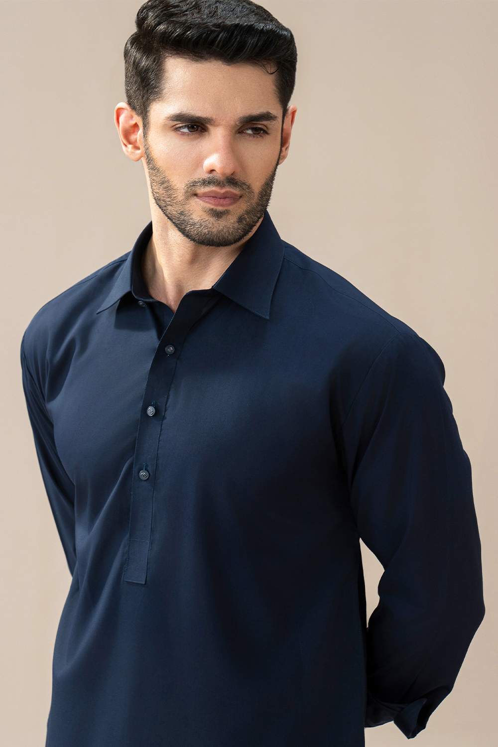 Classic Navy Blue | Kameez Trouser