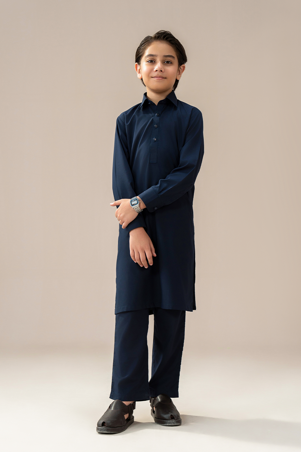 Classic Navy Blue | Kid-Kameez Trouser