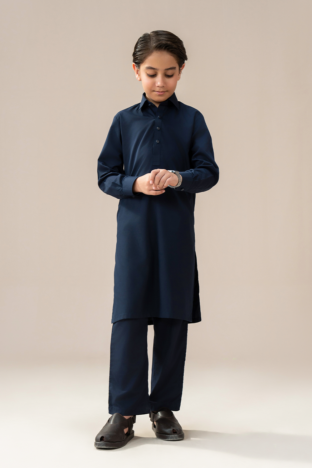 Classic Navy Blue | Kid-Kameez Trouser