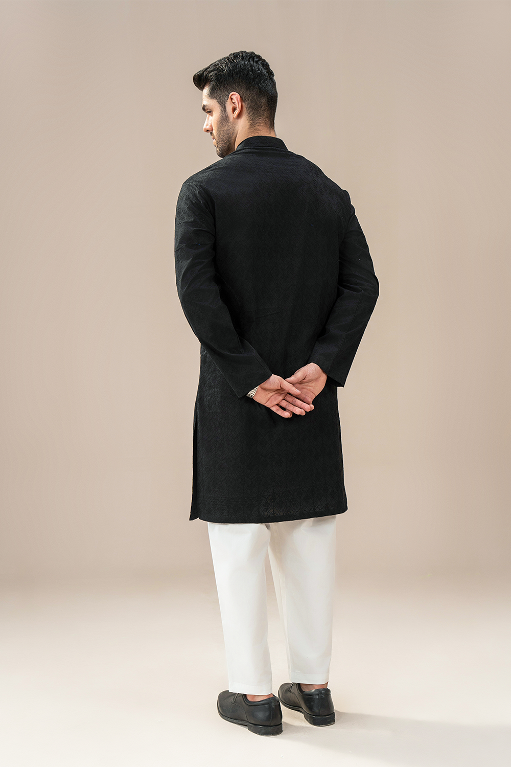 Black Chikankari | Kurta Trouser