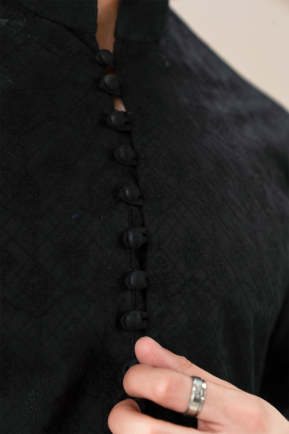 Black Chikankari | Kurta Trouser