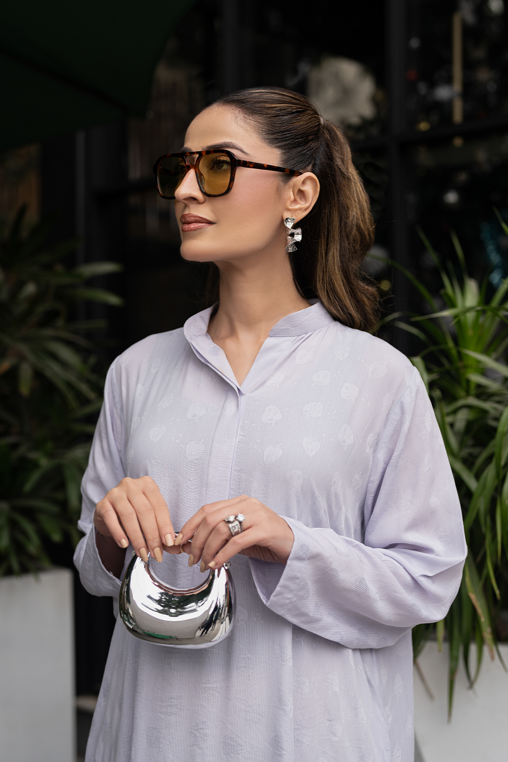Lavender Grey - Kaftan