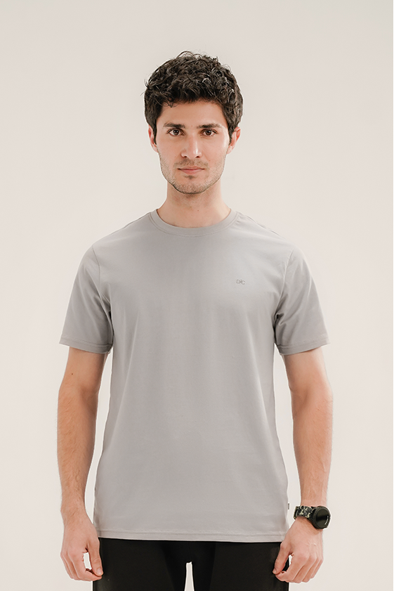 Men - Basic Grey T-Shirt